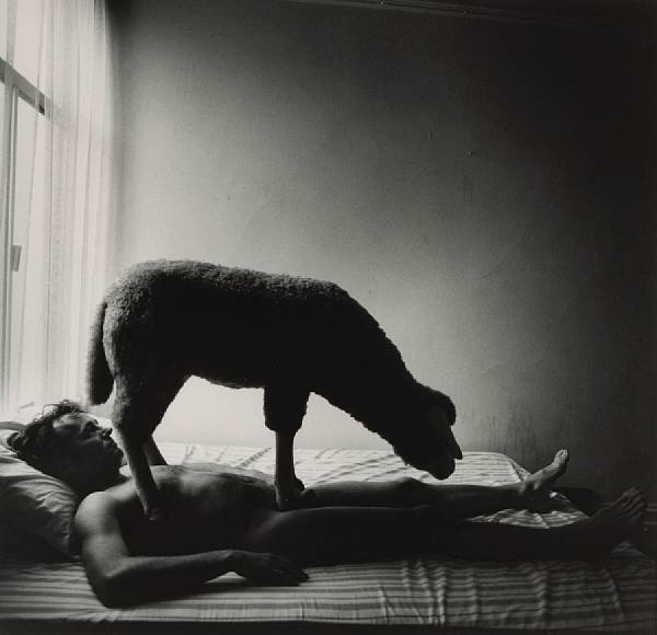 Appraisal: Arthur Tress American born Bob Leet and Sheep San Francisco