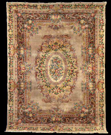 Appraisal: Chinese Savonnerie Carpet ' x '