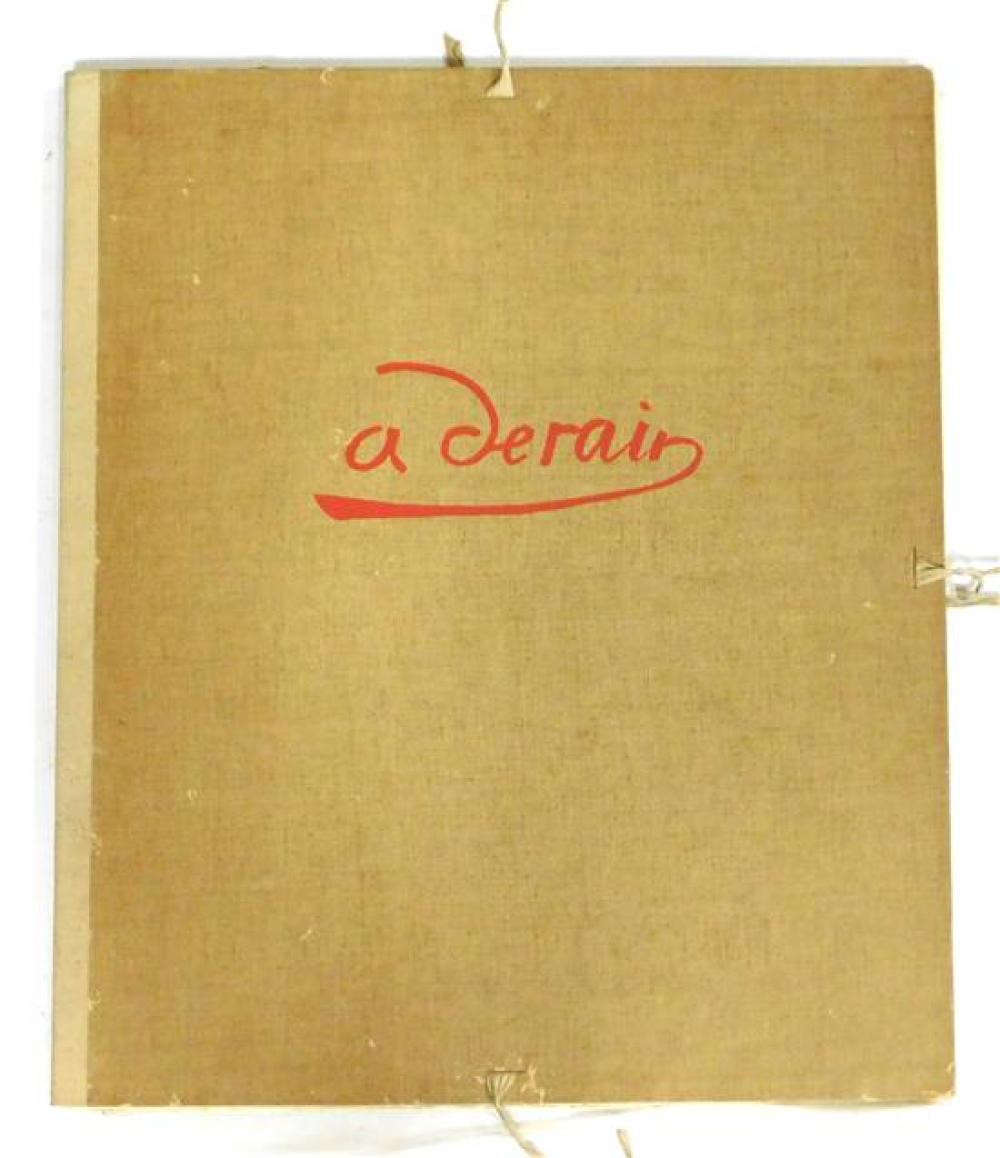 Appraisal: Andr Derain French - portfolio twelve collotypes after Derain edited