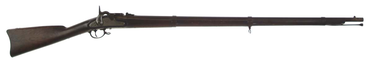 Appraisal: SCARCE MILLER CONVERSION RIFLE MUSKET Cal RF SN Scarce conversion