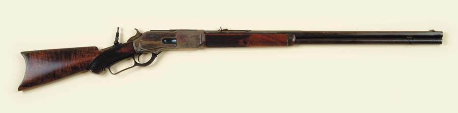 Appraisal: SCARCE EARLY WINCHESTER DELUXE MODEL LEVER ACTION RIFLE Cal -