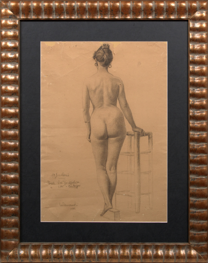 Appraisal: William Woodward American New Orleans - Study of a Female