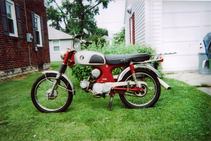 Appraisal: Honda CL cc miles Second owner runs all original Estimate