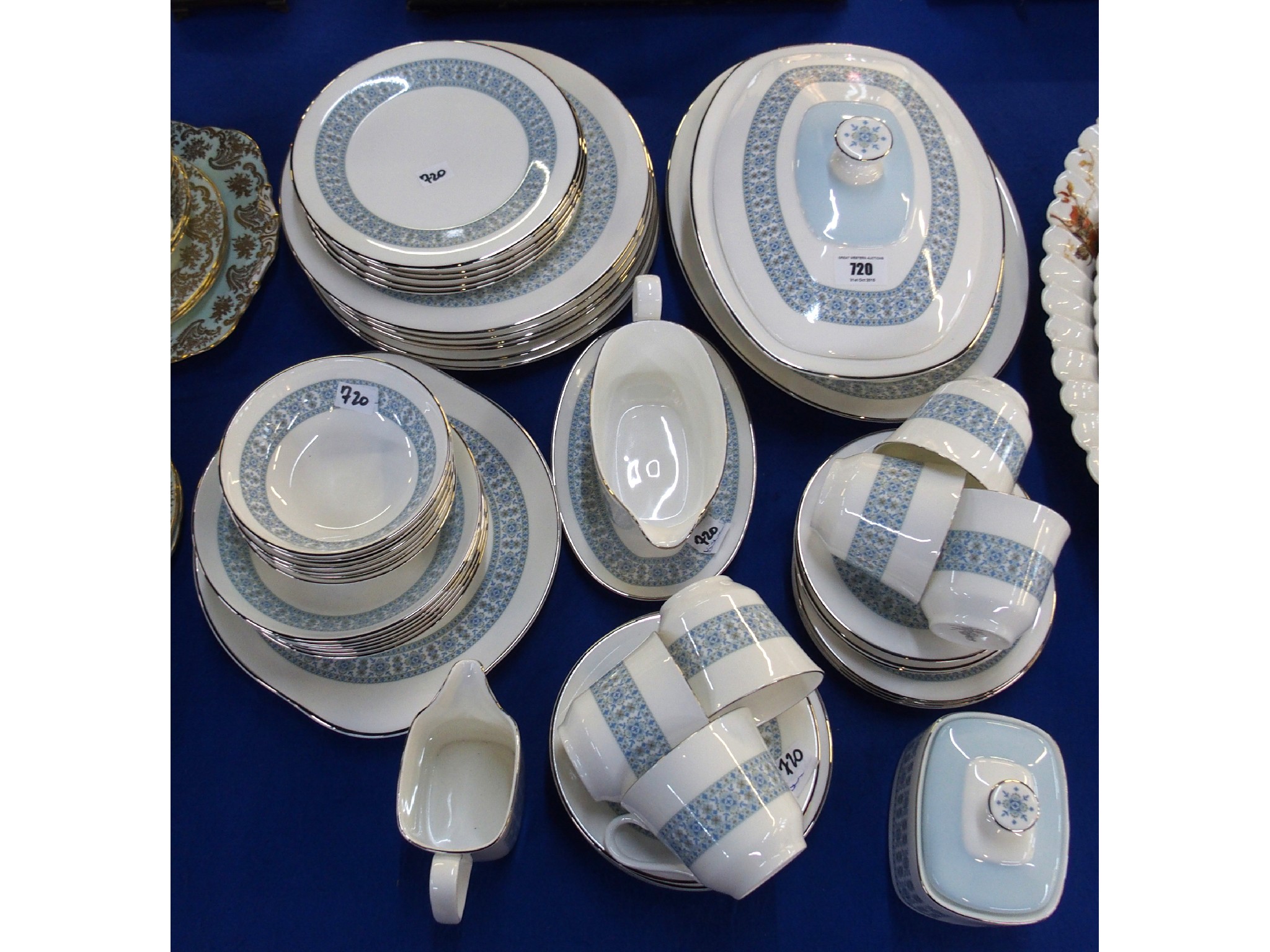 Appraisal: Royal Doulton Counterpoint dinner service for six