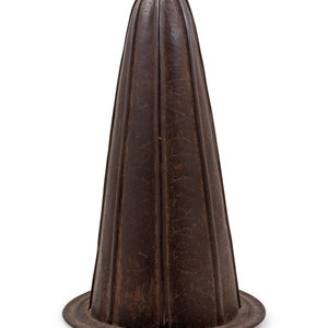 Appraisal: A Portuguese Steel Helmet Height x width x depth inches