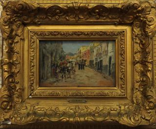 Appraisal: Circle of Joaquin Sorolla y Bastida - Oil Panel Signed