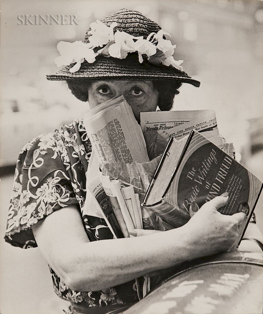 Appraisal: Louis Faurer American - Freudian Woman New York City Louis