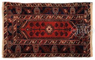 Appraisal: GROUP OF FOUR SMALL ORIENTAL RUGS Second half th century