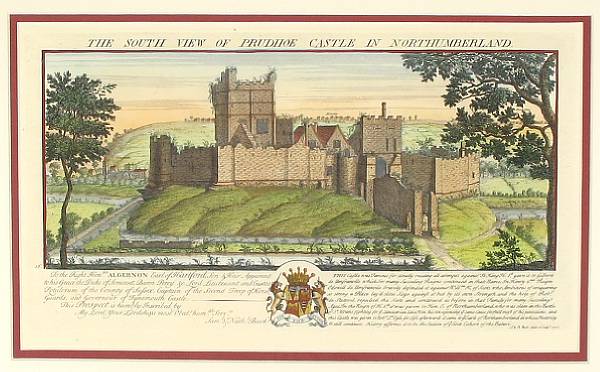 Appraisal: Property of various owners Views of English Castles including Prudhoe