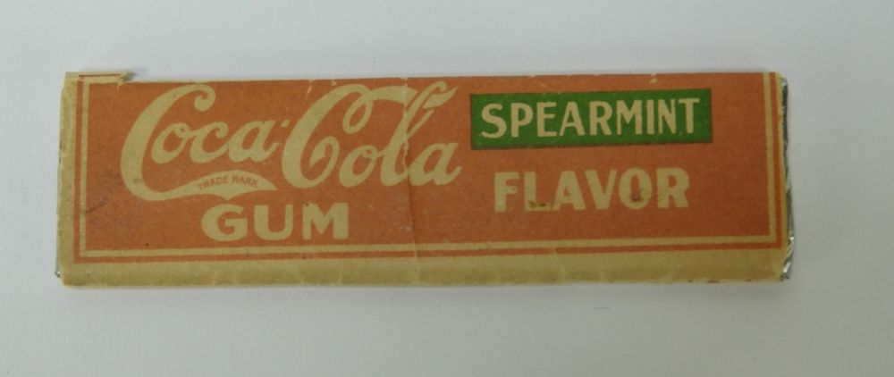 Appraisal: RARE Coca-Cola Spearmint Flavor Gum Stick United States Circa Original