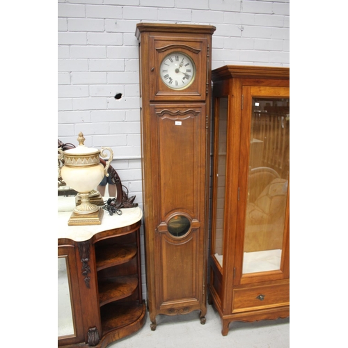 Appraisal: Antique French Louis XV style longcase clock with comtoise movement