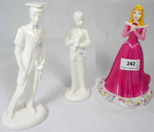 Appraisal: Royal Doulton Figures Disney Princesses Sleeping Beauty DP Images Graduate