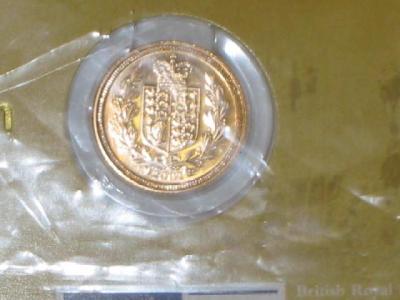 Appraisal: A GOLD SOVEREIGN in Royal Mint capsule pack