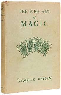 Appraisal: Kaplan George G The Fine Art of Magic York Penn