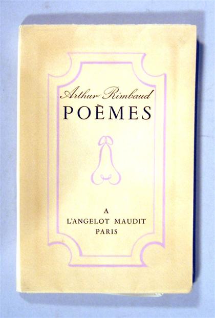 Appraisal: vol Rimbaud Arthur Poemes Paris l'Angelot Maudit mo orig wrappers