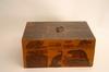 Appraisal: SEWING BOX - th c ochre painted pine sewing box