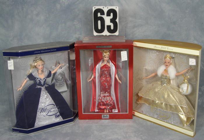 Appraisal: Lot of Barbie Dolls Millennium Princess Barbie and a Celebration