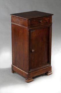 Appraisal: French Louis Philippe Carved Oak and Mahogany Nigh French Louis