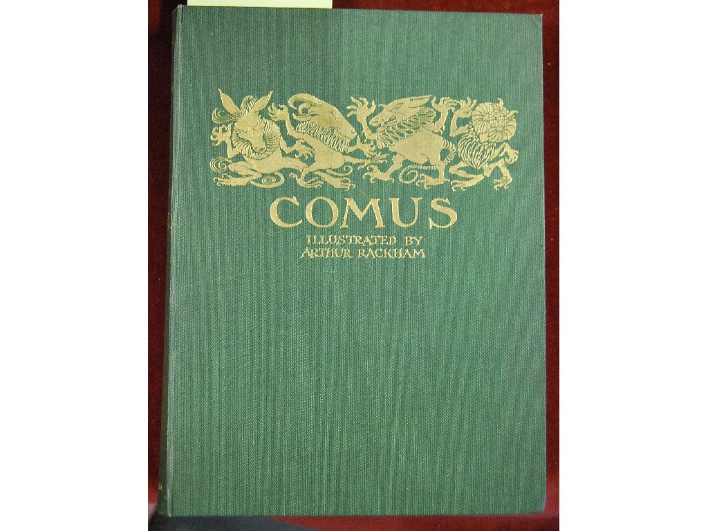 Appraisal: John Milton 'Comus' illustrated by Arthur Rackham Heinemann Publication gilt