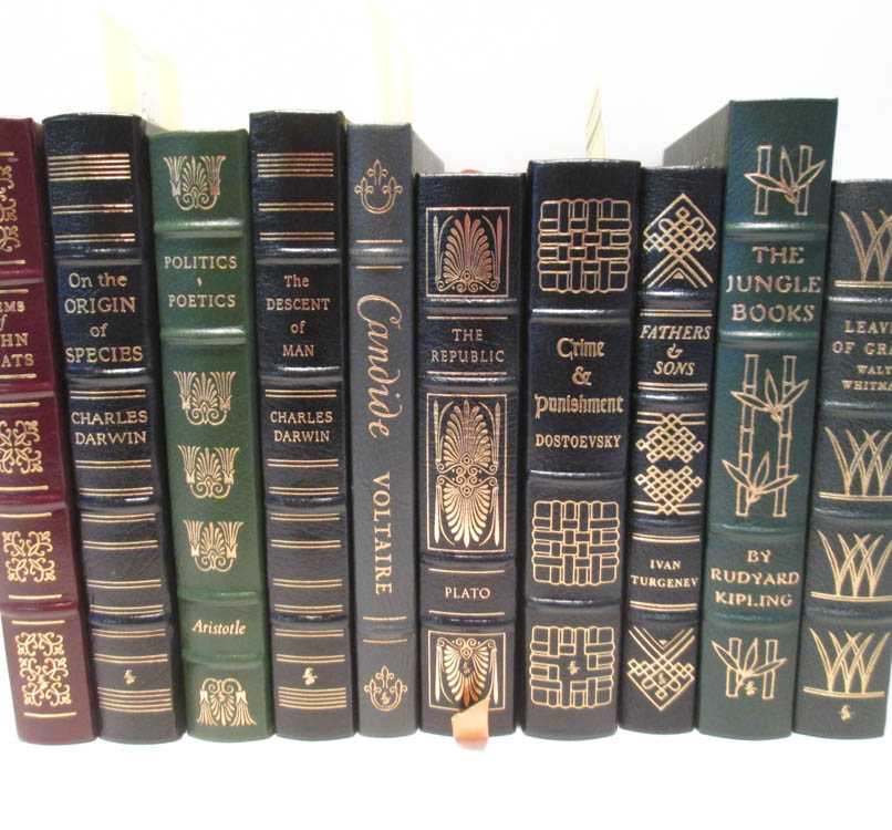 Appraisal: TWENTY LEATHER BOUND BOOKS BY EASTON PRESS Titles include The