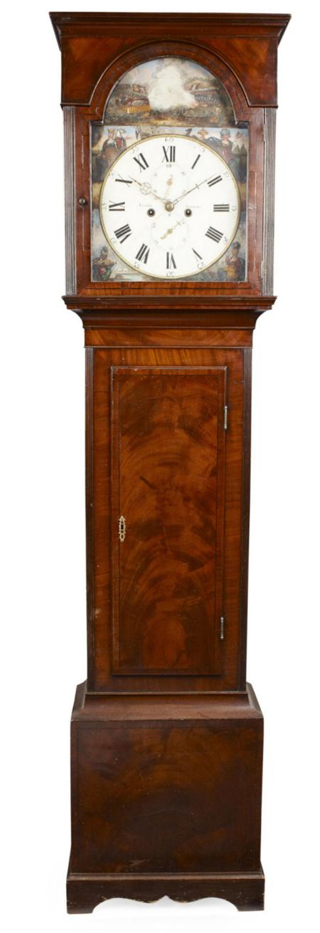 Appraisal: A Scottish George IV longcase clock By Inglis Glasgow the