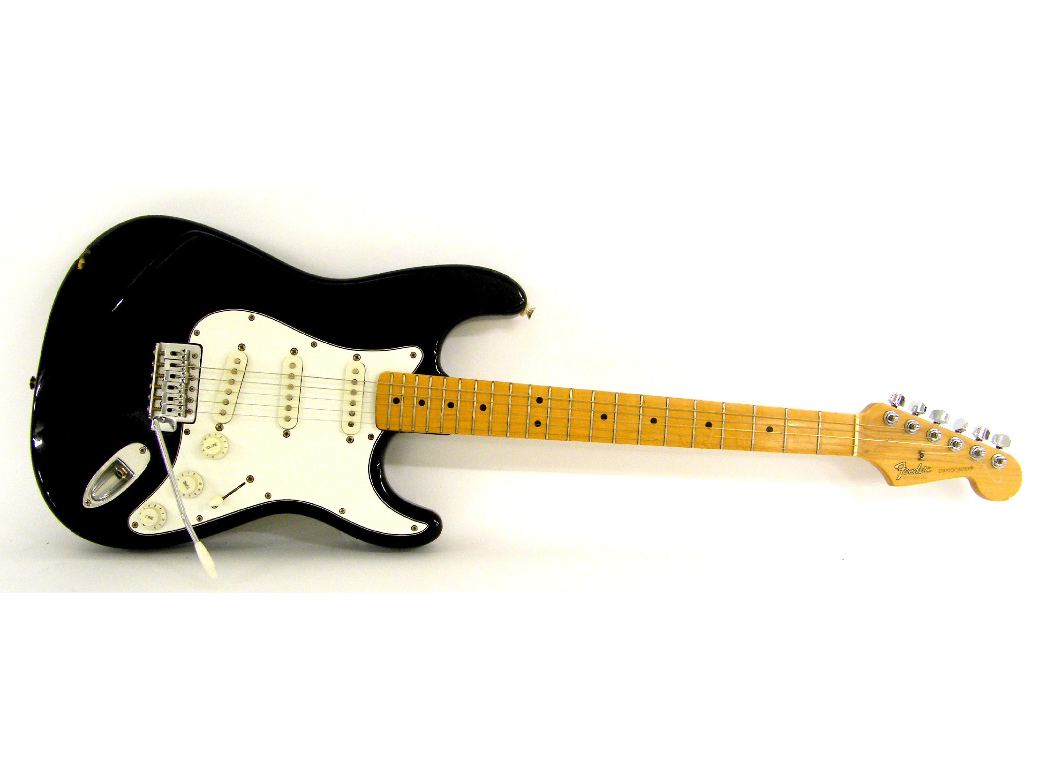 Appraisal: Fender Stratocaster electric guitar probably Japanese ser no G black