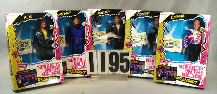 Appraisal: Lot of New Kids Fashion Figures dolls with cassettes one