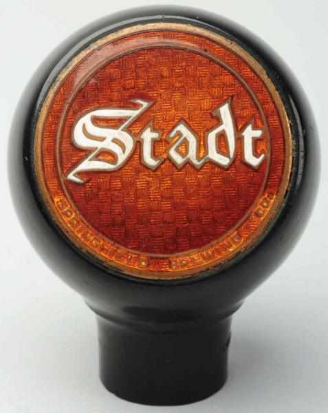 Appraisal: Stadt Beer Tap Knob Springfield Brewing Company Clean face with