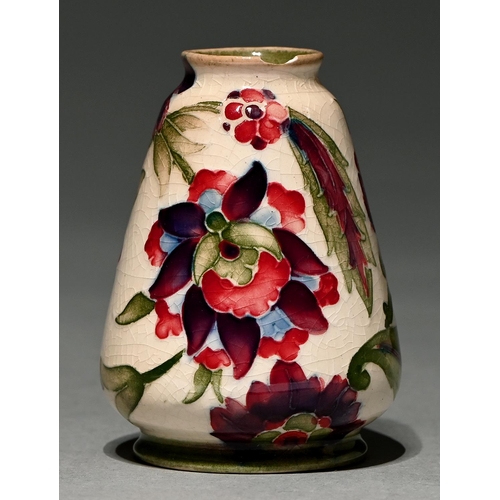 Appraisal: A Moorcroft miniature Persian vase - mm h impressed marks