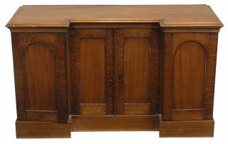 Appraisal: Federal Mahogany Collector's Cabinet American or British th century finely