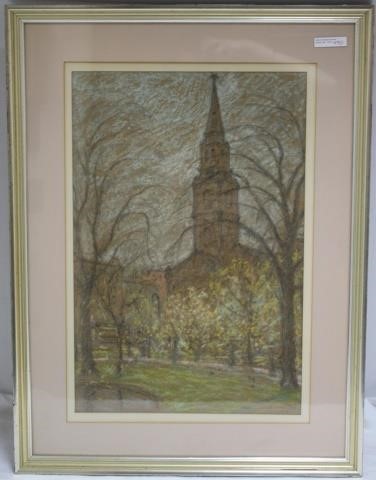 Appraisal: ELMER LIVINGSTON MACRAE - CT COS COBSCHOOL FRAMED AND GLAZED