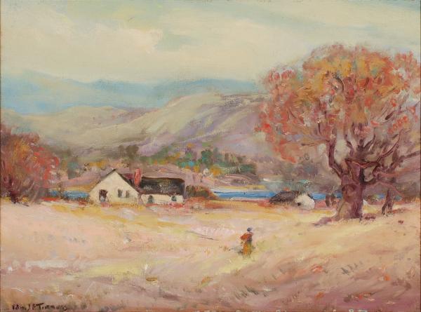 Appraisal: EDWARD TIMMONS - OIL ON CANVASEdward Joseph Finley Timmons -