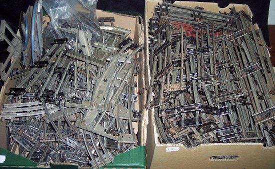 Appraisal: A large quantity of Hornby track various unboxed