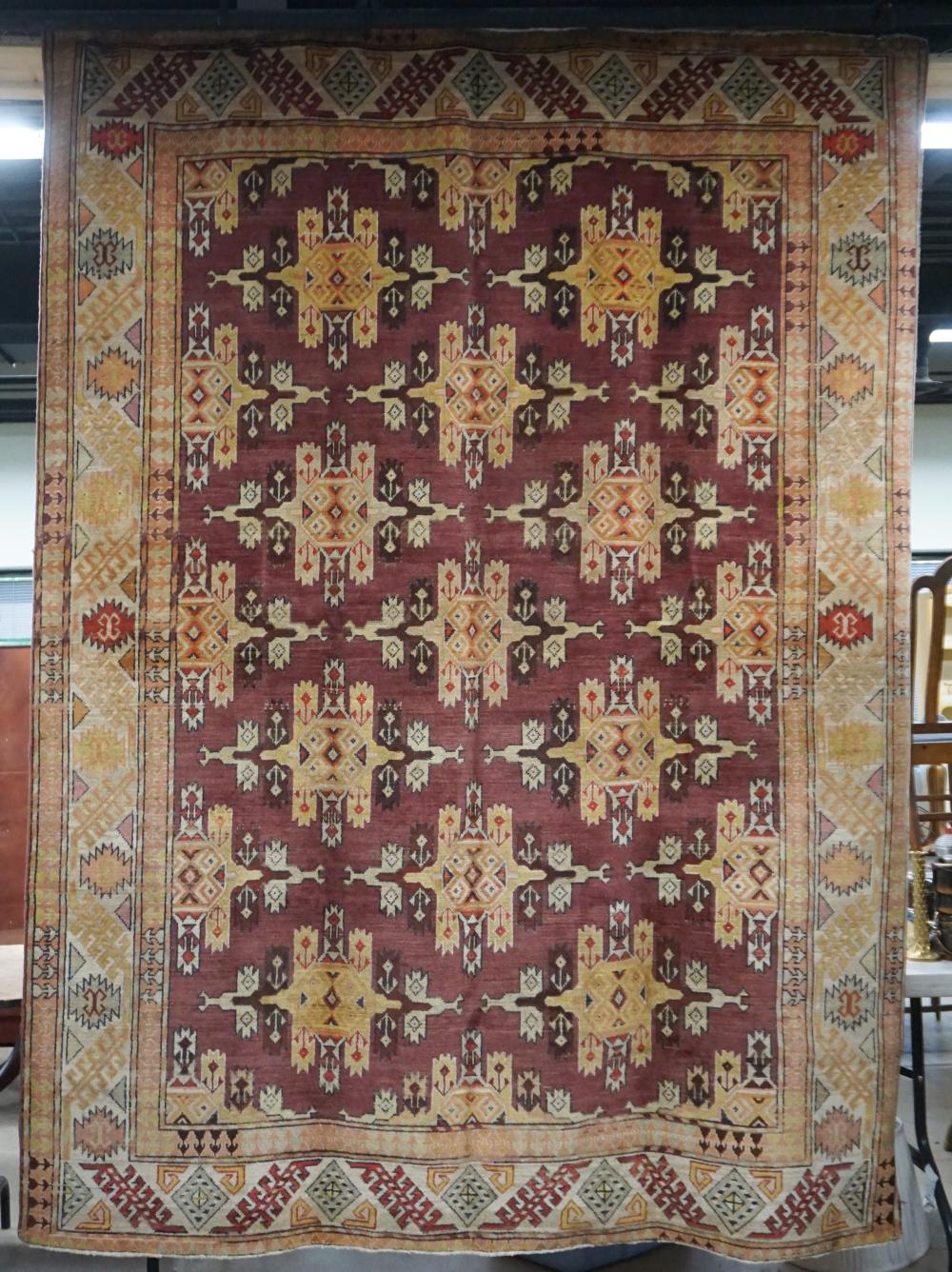 Appraisal: Indian Agra Rug ft x ft in