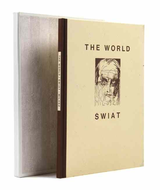 Appraisal: FINE PRESS ARION PRESS MILOSZ CZESLAW AND JIM DINE Swiat