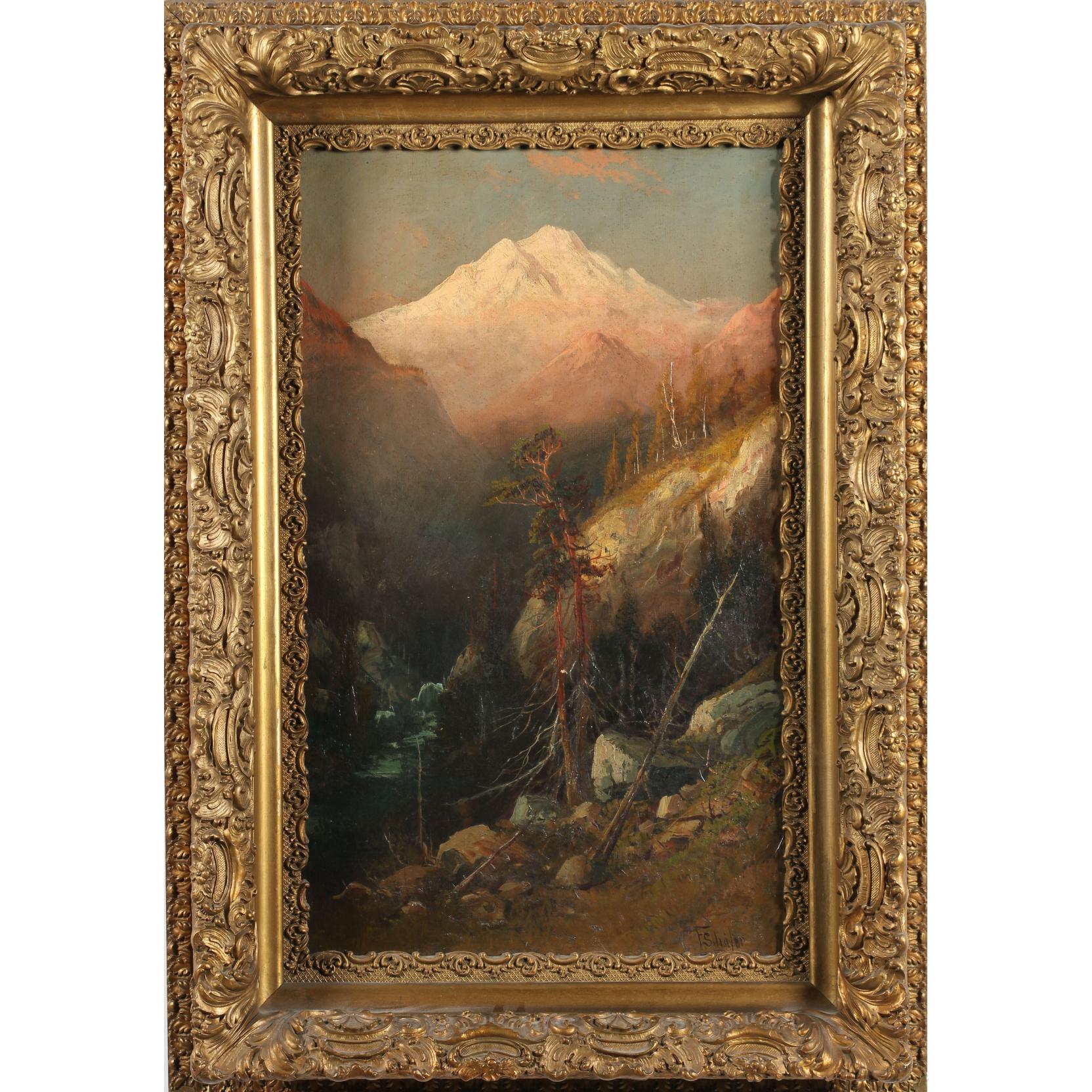 Appraisal: Frederick Ferdinand Shafer - Mount Shasta late th - early