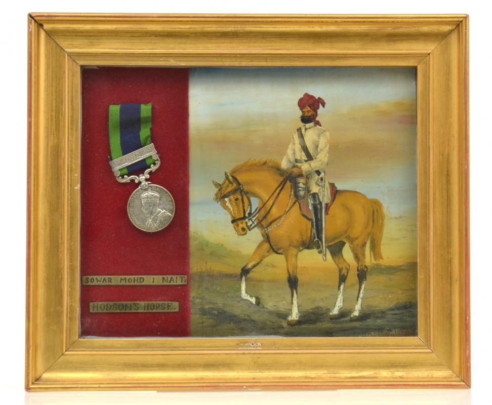 Appraisal: TWO INDIA GENERAL SERVICE MEDALS INCLUDING ONE - MEDAL WITH