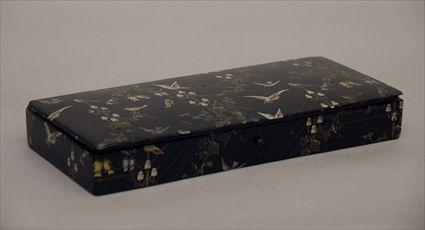 Appraisal: Lacquer Pencil Box