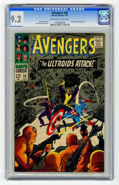 Appraisal: Avengers CGC Marvel Comics Click for full description