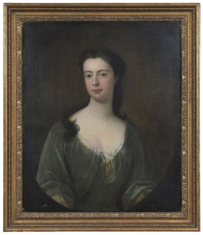 Appraisal: Follower of Sir Godfrey Kneller British th century Portrait of