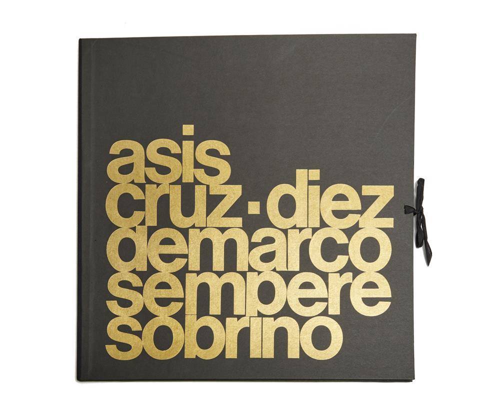 Appraisal: ASIS CRUZ-DIEZ DEMARCO SEMPRE SOBRINO Portfolio in original black portfolio