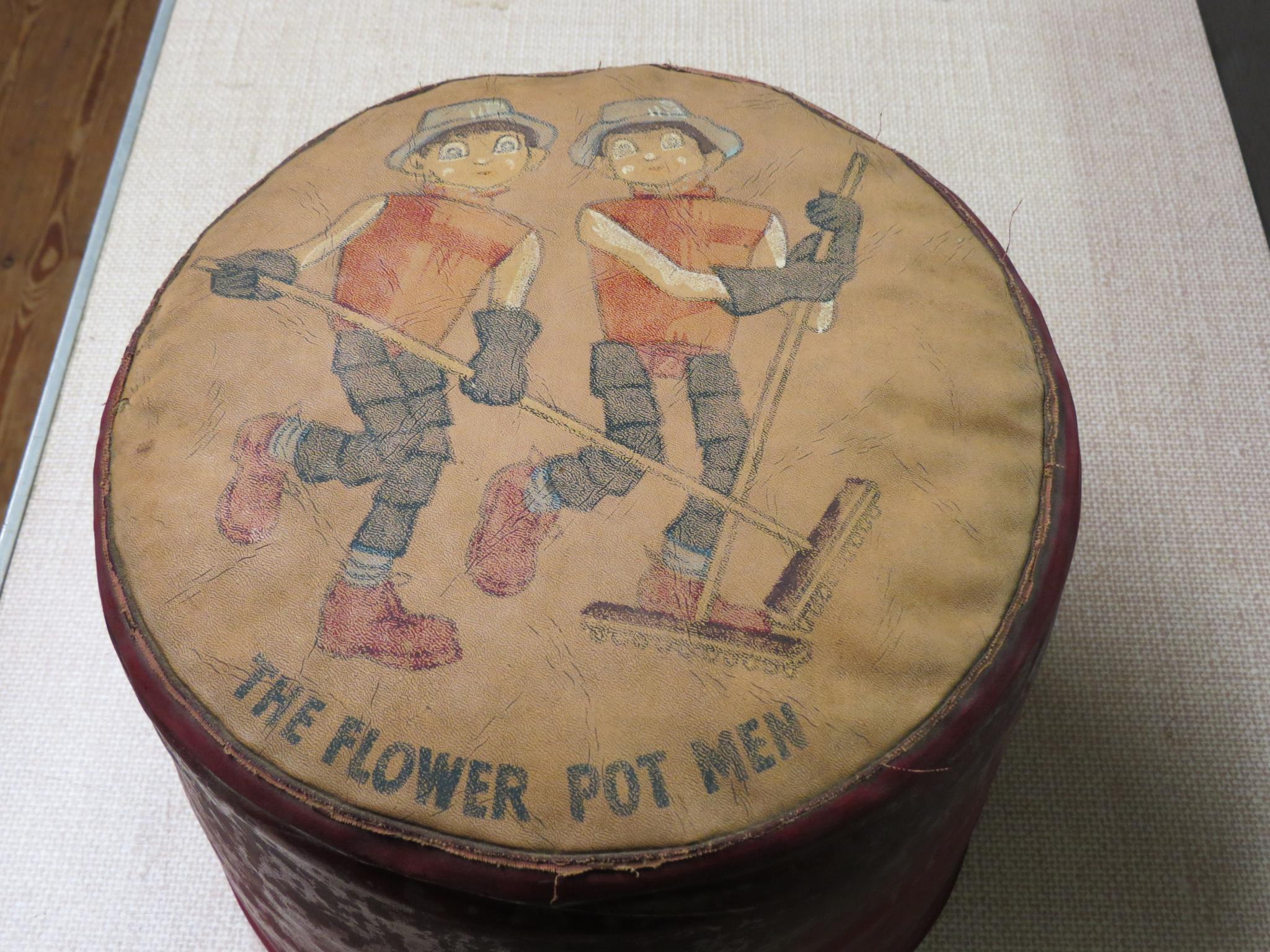 Appraisal: An unusual footstool The Flower Pot Men Bill and Ben