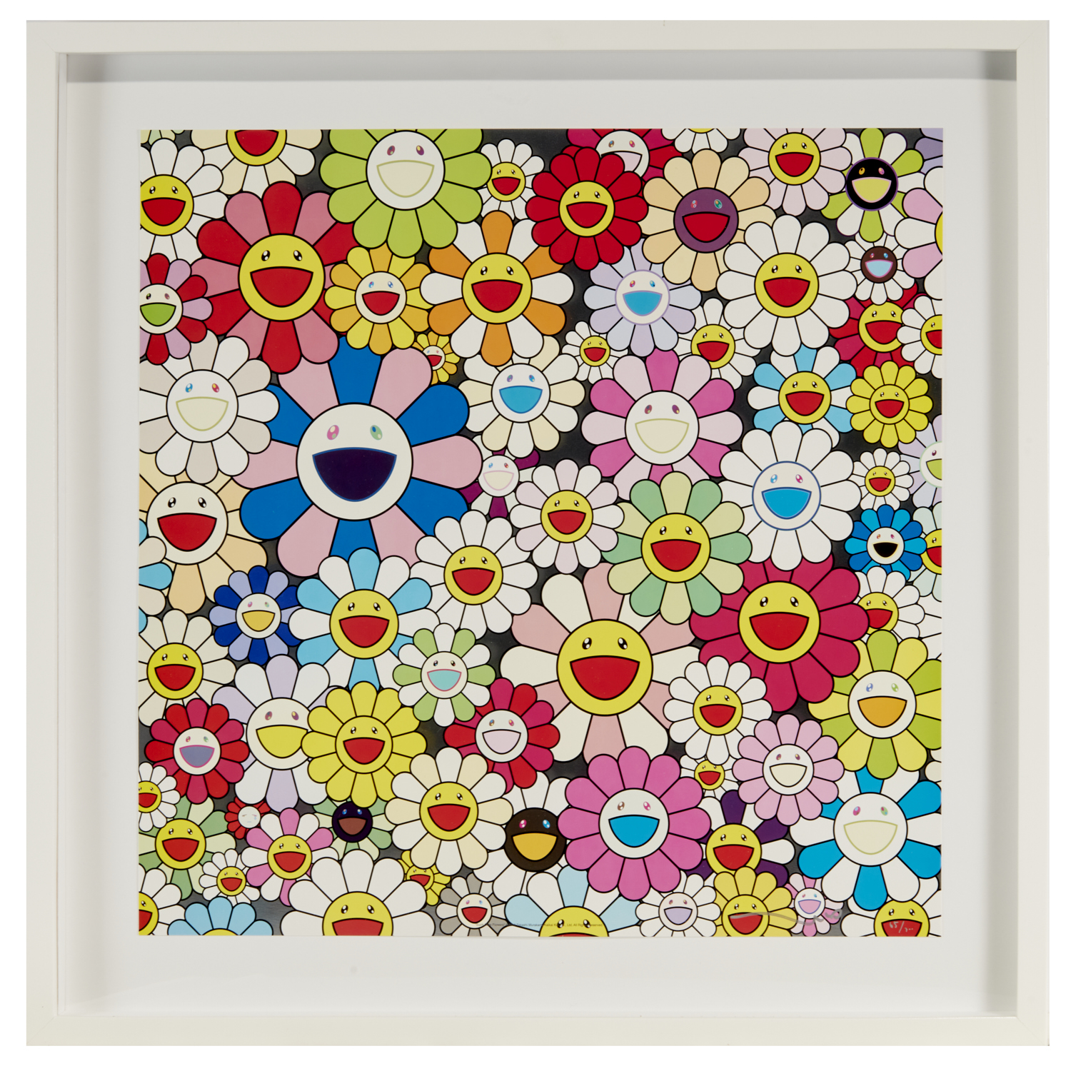 Appraisal: TAKASHI MURAKAMI COLOR LITHOGRAPH Takashi Murakami Japanese b Such Cute