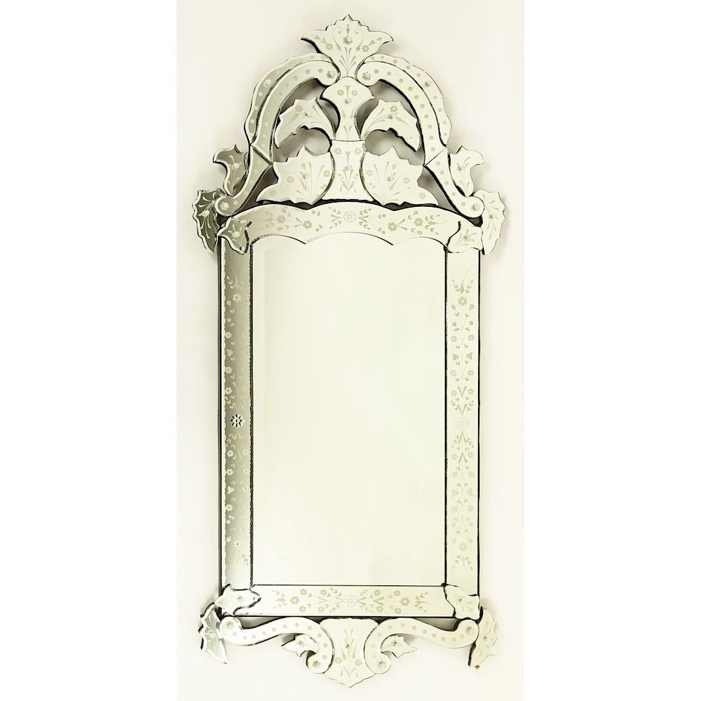 Appraisal: th Century Venetian Style Mirror th Century Italian Venetian Style