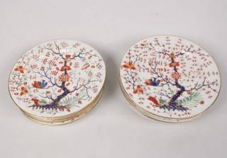 Appraisal: SET OF EARLY ENGLISH DERBY PLATES IN THE IMARI PALETTE