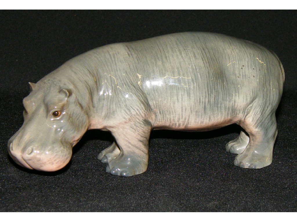 Appraisal: Beswick Hippopotamus model no gloss high