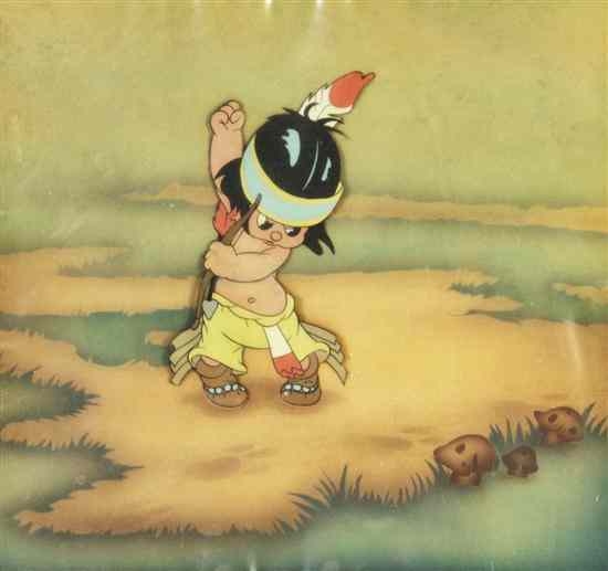 Appraisal: WALT DISNEY LITTLE HIAWATHA Original production celluloid from the Disney