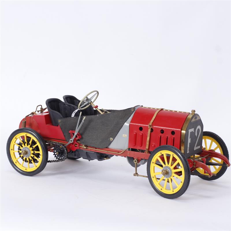 Appraisal: Stutz Racer Made in Italy by Poacher Race car model