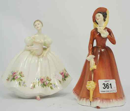 Appraisal: Royal Doulton Figures Julia HN and Samantha HN