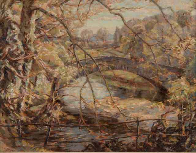 Appraisal: PERCY HAGUE JOWETT - 'Rothsay Bridge Ambleside' signed lower left